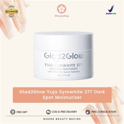 Jual Glad2Glow Yuja Symwhite 377 Dark Spot Moisturizer Shopee Indonesia