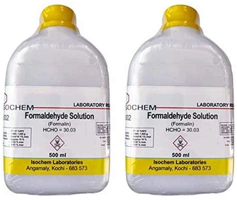 Liquid Formaldehyde Formalin For Surface Disinfectant At 18 Kg In