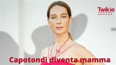 Cristiana Capotondi diventa mamma Twikie it Il magazine più buono