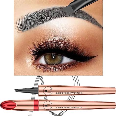 Gray Grey Eyebrow Pencil Eye Makeup Eyebrow Pen Micro 4 Point Brow Pen Lift And