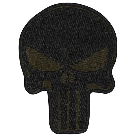 Punisher Logo Skull Velcro Patch