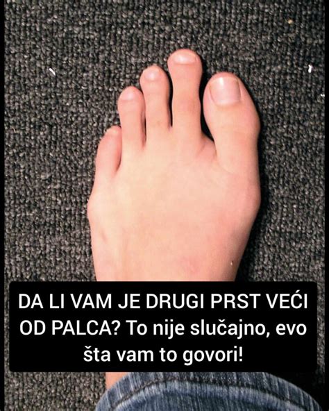 Da Li Vam Je Drugi Prst Ve I Od Palca To Nije Slu Ajno Evo Ta Vam To