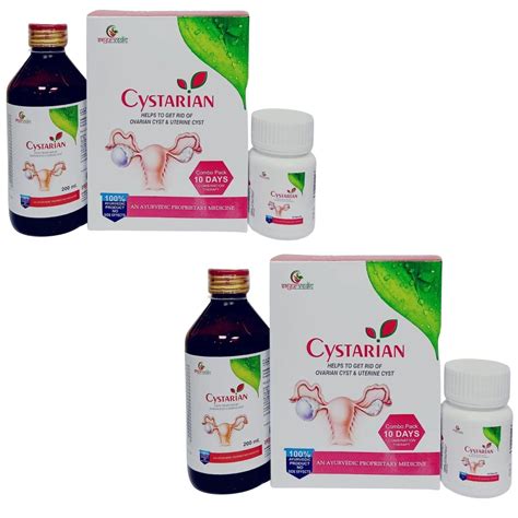 Buy Sayurvedic Cystarian Pcos And Pcod Care Combo Ayurvedic Supplements