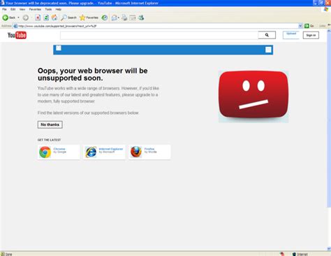 Youtube đã Dùng Mưu Hèn Kế Bẩn Giết Chết Trình Duyệt Internet Explorer Như Thế Nào