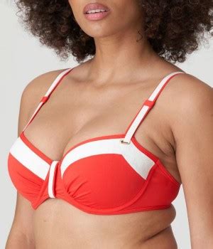 Braga Alta Bikini Rojo Istres Primadonna Swim