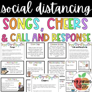 Songs, Cheers, Call and Response | Social Distancing | Classroom Management