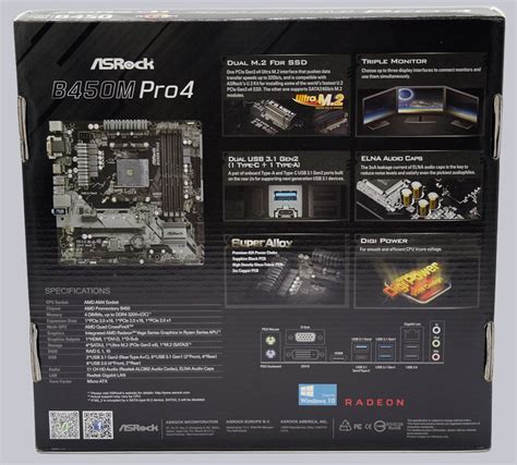 Venta Asrock B450m Pro4 Ryzen 7 2700x En Stock