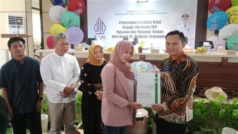 Pj Wali Kota Ikm Di Kota Tasik Ada 1066 Yang Baru Dapat Sertifikat