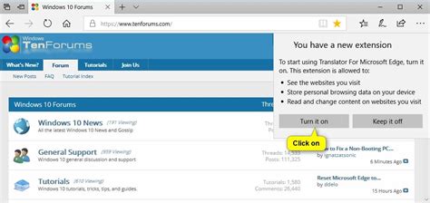 Add Or Remove Extensions In Microsoft Edge Tutorials Hot Sex Picture