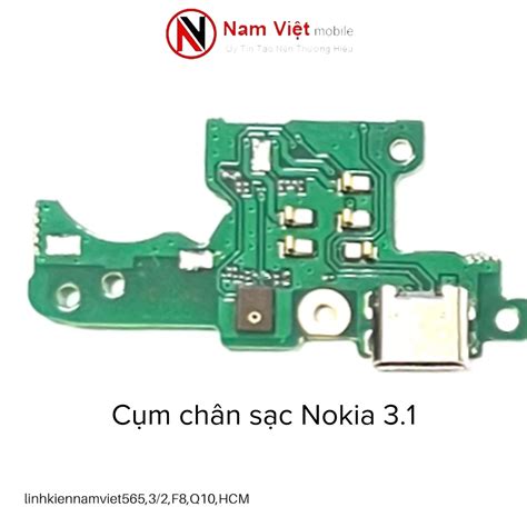 Cụm chân sạc bộ Nokia 3.1 NEW