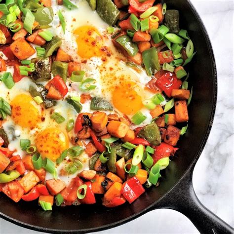 Sweet Potato Hash Brown Breakfast Skillet Recipe By Jackie Cookeatshare