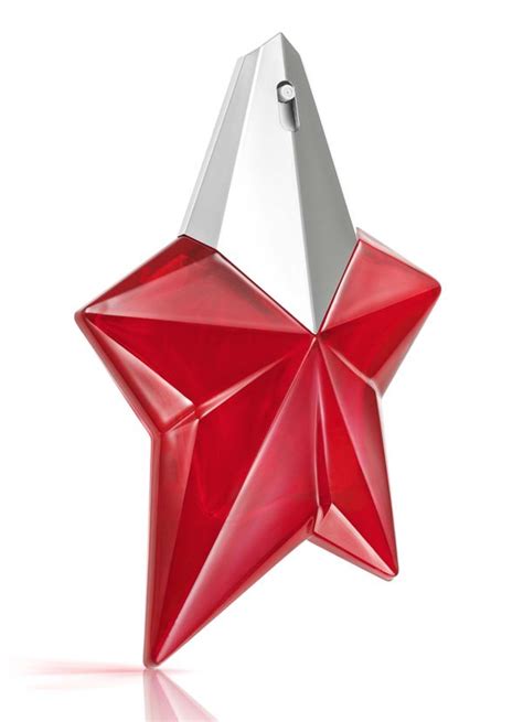 Mugler launched limited edition Angel bottle in red | Angel parfum ...