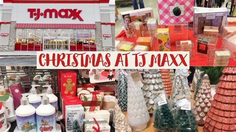 CHRISTMAS AT TJ MAXX SHOP WITH ME SO MANY AWESOME GIFT IDEAS AND