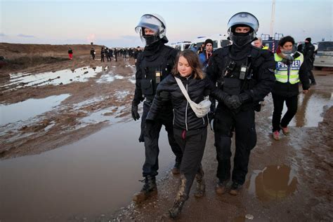 Greta Thunberg Released After Brief Detention At German Mine Protest