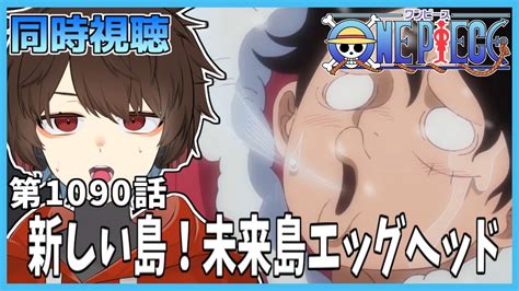 【アニワン同時視聴】アニメワンピース1090話「新しい島！未来島エッグヘッド」を一緒に観よう！【錦秋紅葉個人vtuber】 Youtube