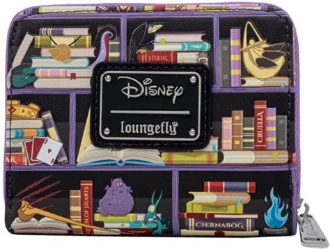 Loungefly Wallet Disney Villains Books Moon Collectibles