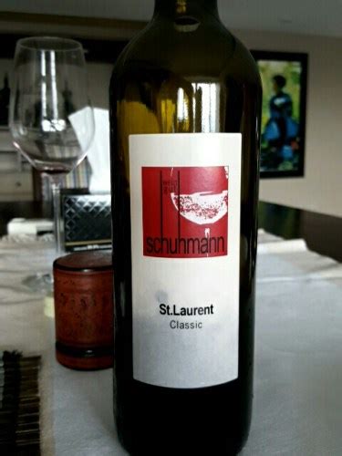 Weingut Schumann St Laurent Classic Vivino