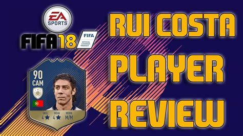 90 Prime Icon Rui Costa Player Review Fifa 18 Youtube