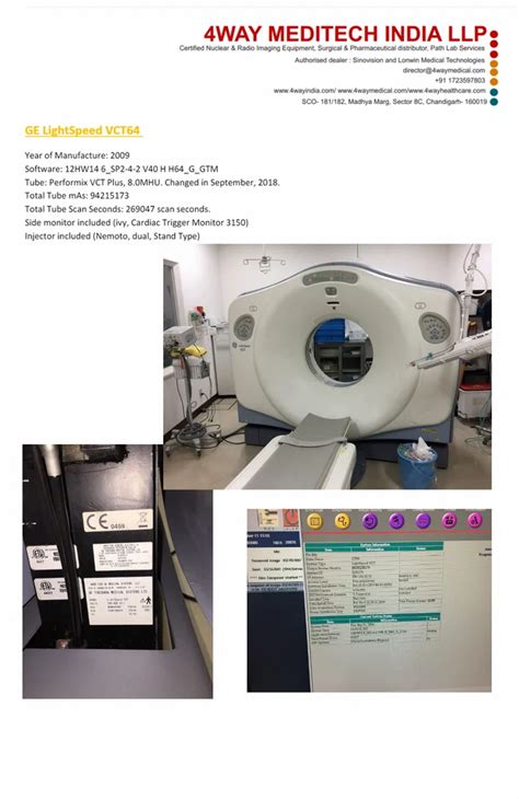 Ge Lightspeed Vct Slice Ct At Rs Id