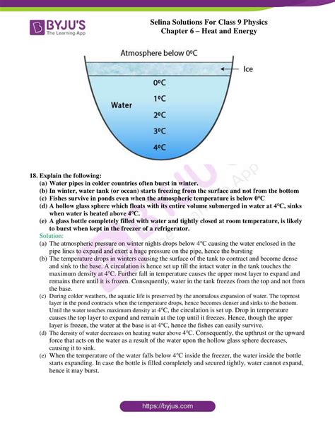 Selina Solutions Class Concise Physics Chapter Heat And Energy