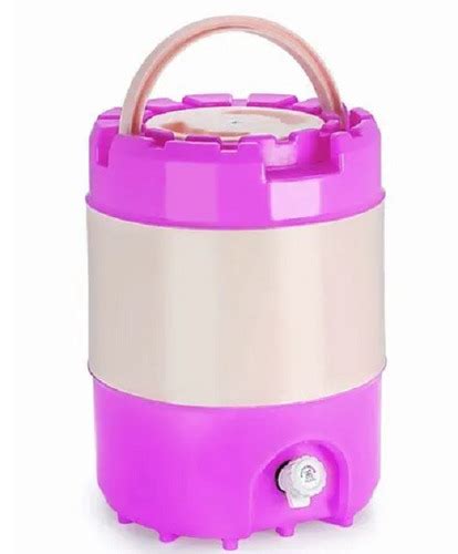 15 Liter Capacity Plastic Insulated Water Jug For Home And Hotel Use