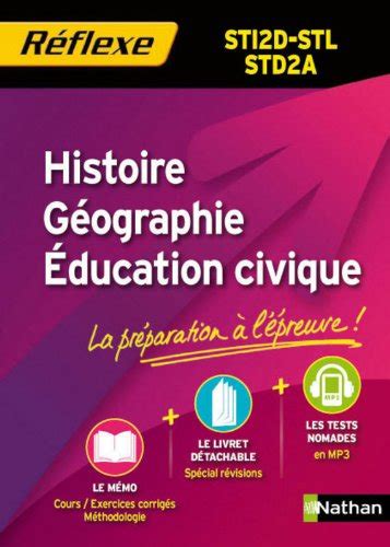 Histoire G Ographie Ducation Civique Res Sti D Stl Std A De