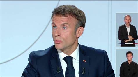 Emmanuel Macron Annonces Cl S Lors D Interview Exclusive Sur France