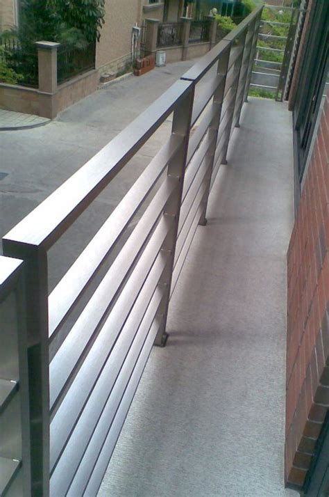 Outdoor Railing Custom Deck Railing Steel Railing Design Metal Stair