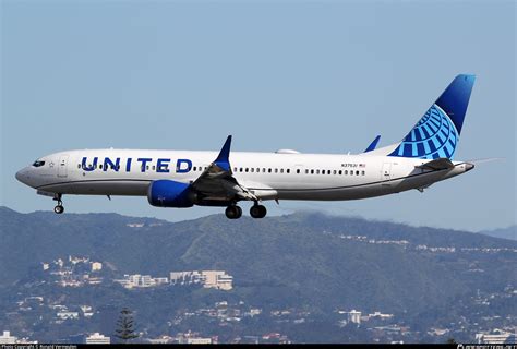 N37531 United Airlines Boeing 737 9 Max Photo By Ronald Vermeulen Id