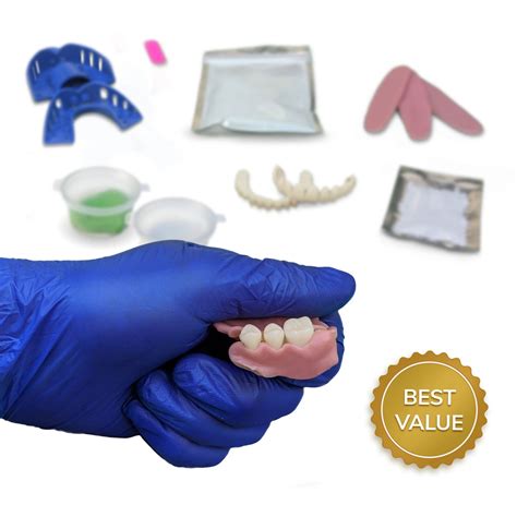 Ultimate Denturas Kit Uk Make Your Own False Teeth At Home Etsy