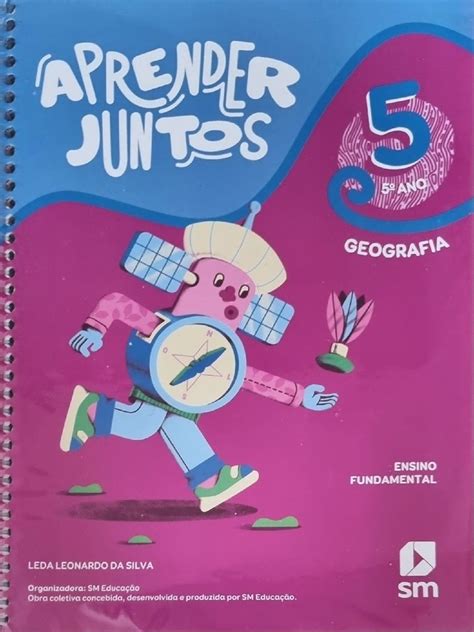 Livro Aprender Juntos Geografia 5 Ano Item Infantil Usado 80096863