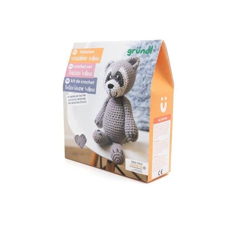 Kit crochet Gründl Wilma le raton laveur Cdiscount Téléphonie