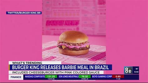 Burger King Releases Pink Barbie Meal Youtube