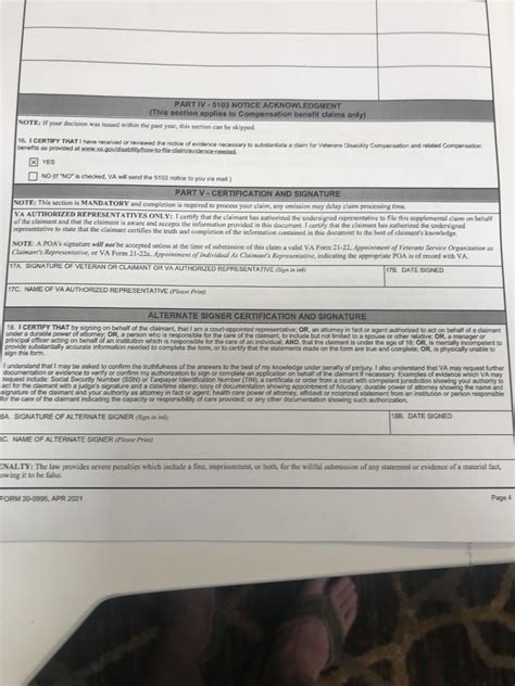 Confused On An Appeal Va Form 20 0995 I Dont Have Anyone Helping Me