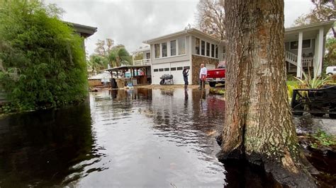 Nicole Exacerbates St Johns River Flooding