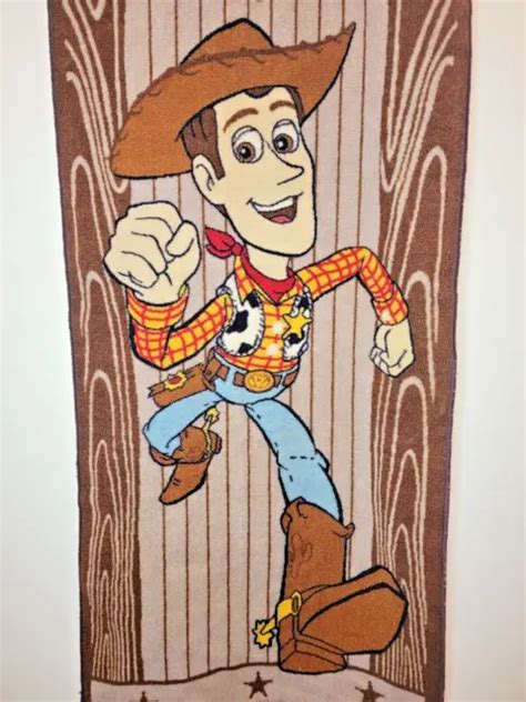 Toy Story Woodys Round Up Rug Disney Pixar Runner Rug Mat X