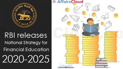 Rbi Releases National Strategy For Financial Education 2020 2025 5c