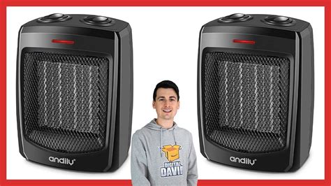 Andily Space Heater Electric Heater Review YouTube