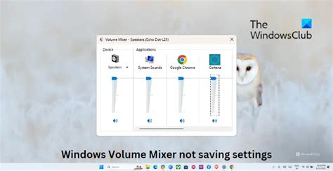 Fix Windows Volume Mixer Not Saving Settings