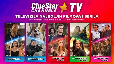 Crna Gora Cinestar Tv Channels Televizija Najboljih Filmova I