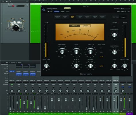 Logic Tutorial Mixing Drums With Drum Kit Designer