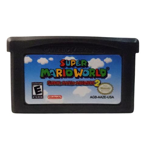 Super Mario World Super Mario Advance 2 Repro GBA Gym Up Store