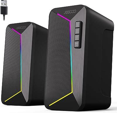 Amazon NJSJ Computer Speakers USB Powered PC Speaker With