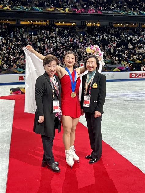 【公式】フジテレビスケート On Twitter ️世界フィギュア ️ 女子フリー 日本人初の連覇達成！ 坂本花織 選手