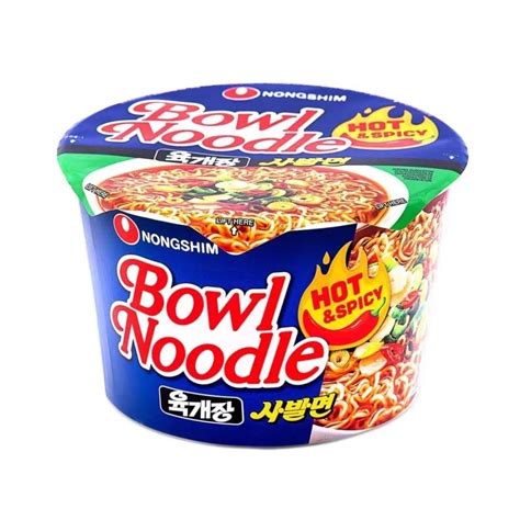 Nongshim Bowl Noodle Soup Hot Spicy Dap Wholesale