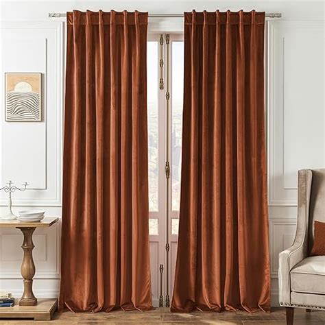 I Tested Burnt Orange Velvet Curtains And Heres Why Theyre The