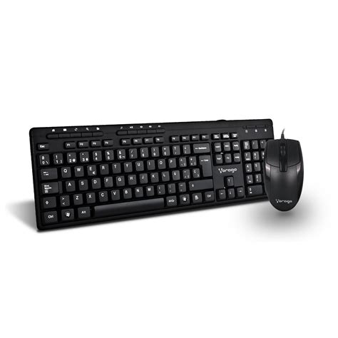 Kit Vorago Km Teclado Y Mouse Alambrico Multimedia Usb