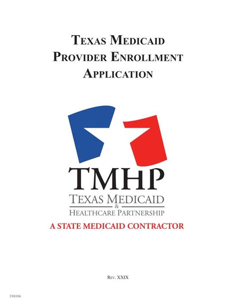 Texas Medicaid Provider Application Pdf Form Formspal