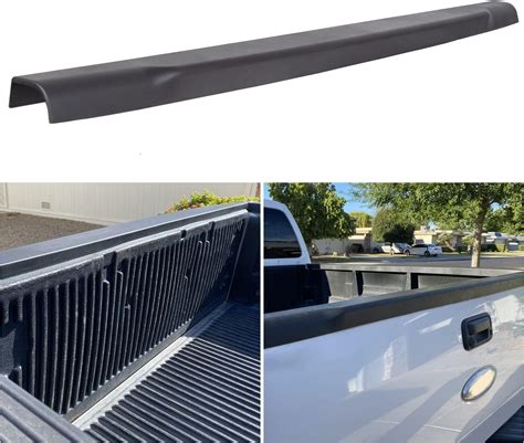 Ecotric Tailgate Top Cap Protector Molding Trim Cover For 2008 2016 Ford F250 F350