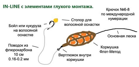 Флэт-фидер: оснастка и монтаж для ловли на метод